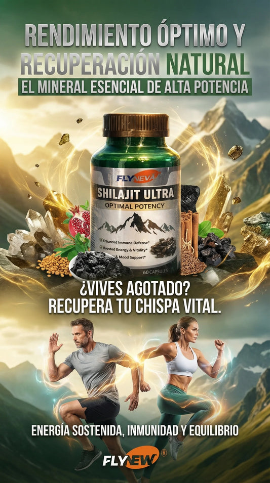 SHILAJIT - Potencia tu energía como la juventud