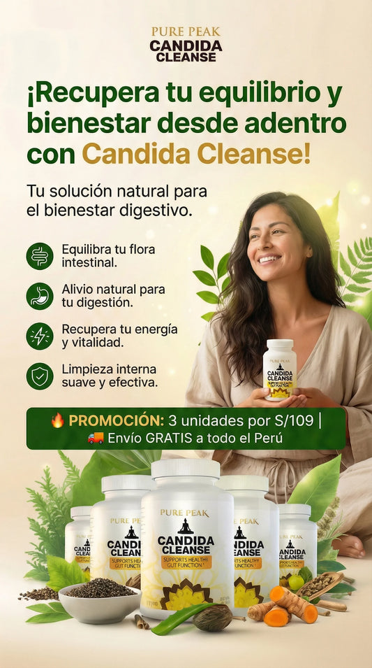 PACK 3 CANDIDA LIMPIEZA INTERNA FEMENINA